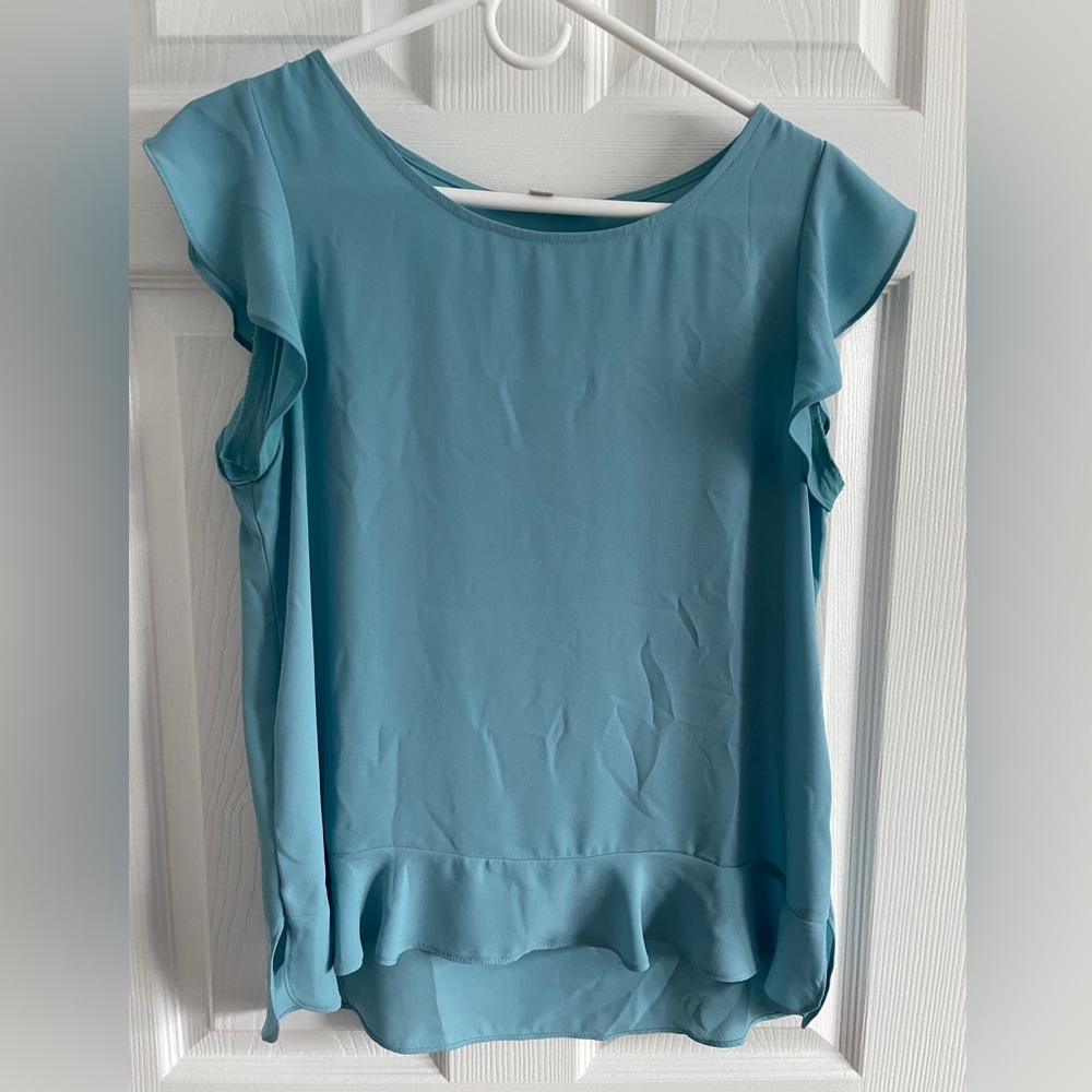 LOFT Light Blue Dress Shirt